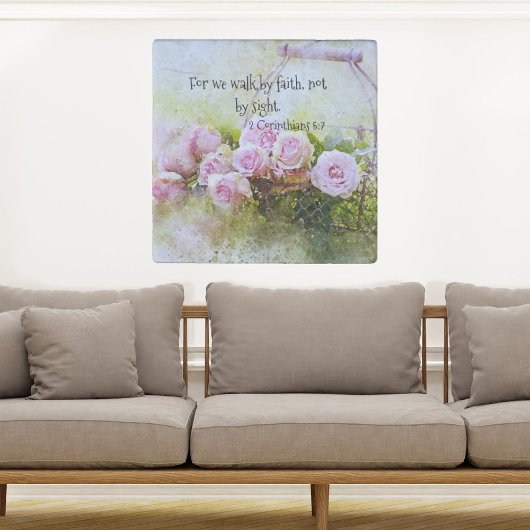 Faith Scripting Foto Art Print