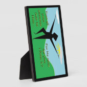 Faith Series 1. Peter 5:7 Bibelkultur und Kunst Fotoplatte (Seite)