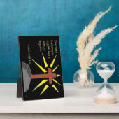 Faith Series Psalm 119:105 Fotoplatte (Seite)