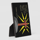 Faith Series Psalm 119:105 Fotoplatte (Seite)