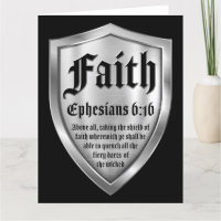 Faith Shield Christlich Faith Bible Verse Ephesian