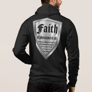 Faith Shield Christlich Faith Bible Verse Ephesian Hoodie