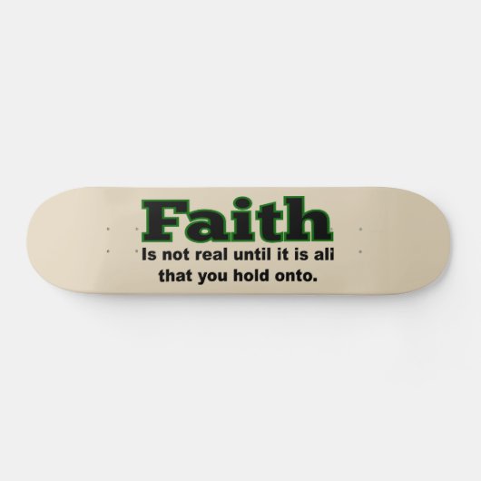 Faith Skateboard (Horizontal)