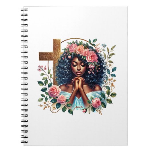 Faith Spiral Notebook Notizblock (Vorderseite)