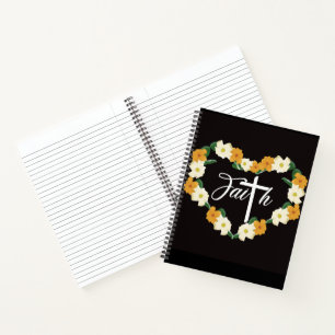 Faith Spiral Notebook Notizblock