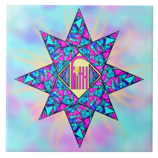 Faith ~ Star Fliese (Vorderseite)