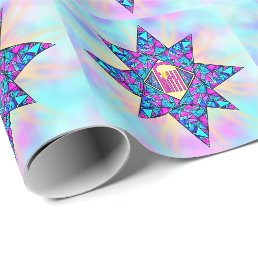Faith ~ Star Geschenkpapier (Rolleneckpunkt)