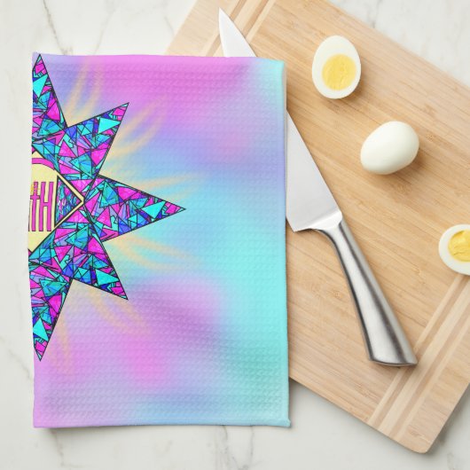 Faith ~ Star Handtuch (Viertel Falte)