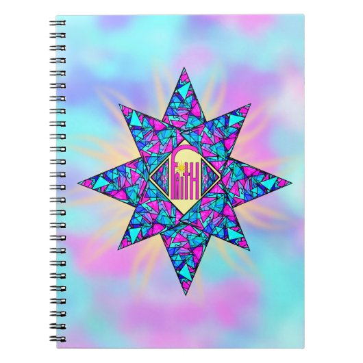 Faith ~ Star Notizblock (Vorderseite)