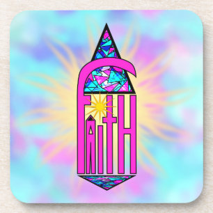 Faith ~ Steeple Getränkeuntersetzer