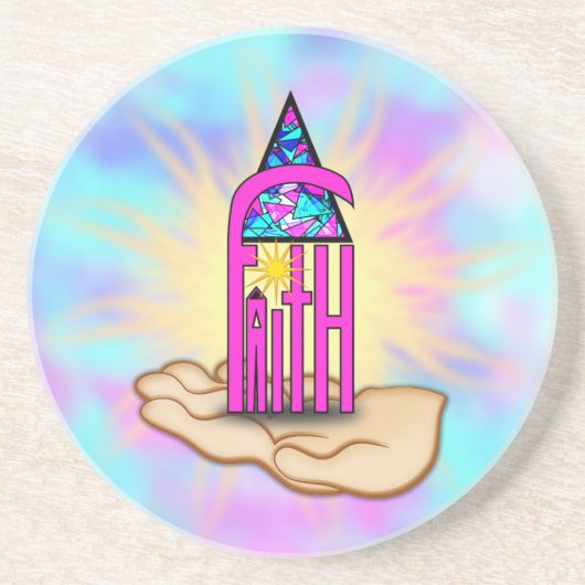 Faith ~ Steeple Getränkeuntersetzer (Vorne)