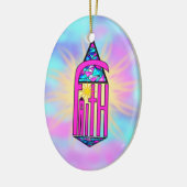 Faith ~ Steeple Keramik Ornament (Links)