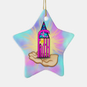 Faith ~ Steeple Keramik Ornament (Rechts)