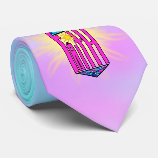 Faith ~ Steeple Krawatte (Gerollt)