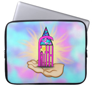 Faith ~ Steeple Laptopschutzhülle
