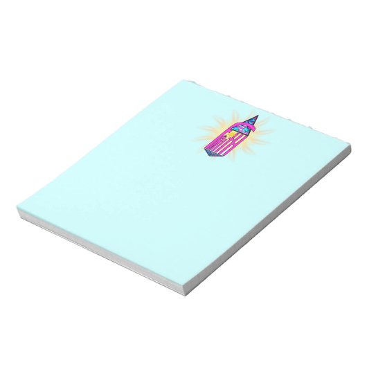 Faith ~ Steeple Notizblock (Rotiert)