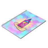 Faith ~ Steeple Notizblock (Linke Seite)