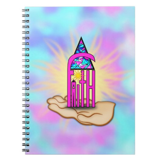 Faith ~ Steeple Notizblock (Vorderseite)
