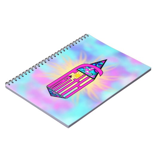 Faith ~ Steeple Notizblock (Linke Seite)