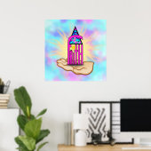 Faith ~ Steeple Poster (Heimbüro)