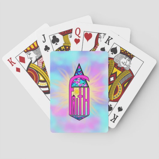 Faith ~ Steeple Spielkarten (Rückseite)
