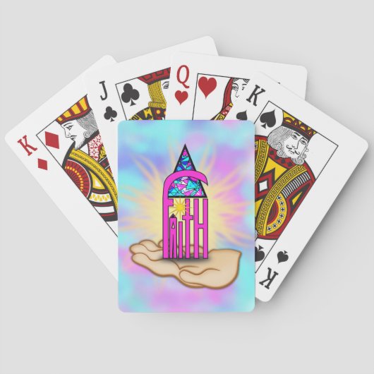 Faith ~ Steeple Spielkarten (Rückseite)