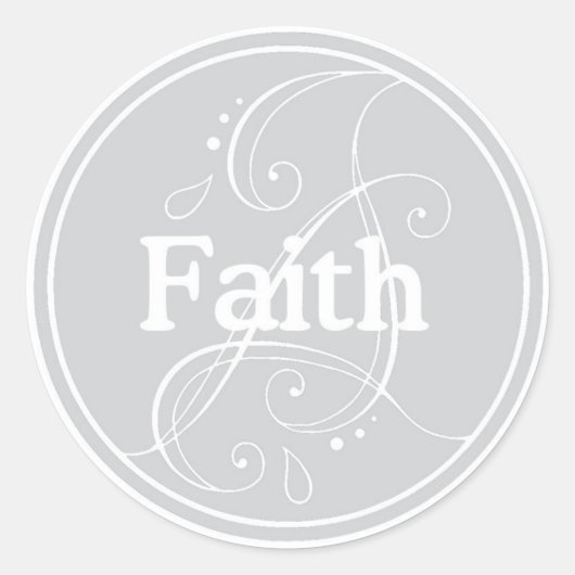 Faith Sticker (Vorderseite)