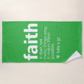 Faith Strandtuch (Vorderseite)