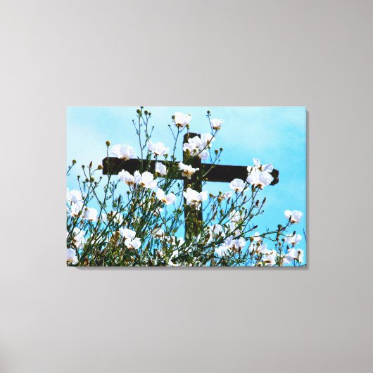 FAITH Stretched Canvas Print Leinwanddruck (Vorderseite)
