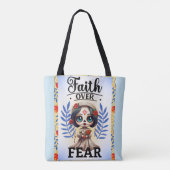 Faith Sugar Skull Tasche (Rückseite)