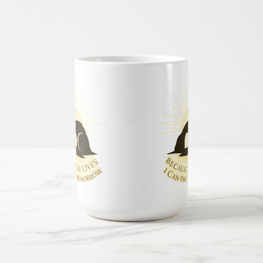 Faith Sunrise Easter 2026 Mug — Christian Gift Kaffeetasse (Mittel)