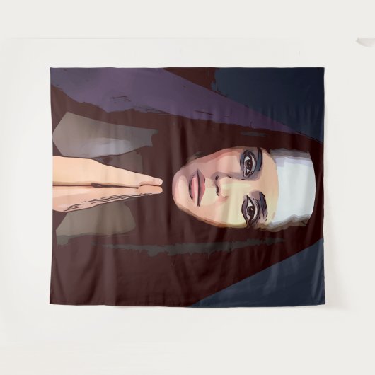 Faith Tapestry Wandteppich (Vorderseite (Horizontal))