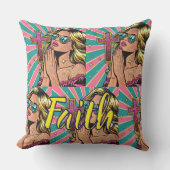 Faith Throw Pillow Kissen (Vorderseite)