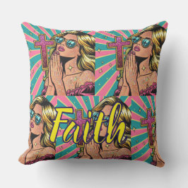 Faith Throw Pillow Kissen