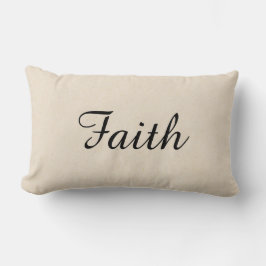 Faith Throw Pillow Lendenkissen