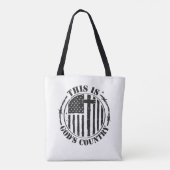 Faith Tote Bag Tasche (Rückseite)