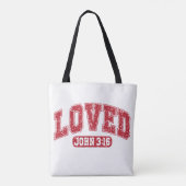 Faith Tote Bag Tasche (Rückseite)
