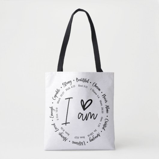 Faith Tote Bag Tasche (Vorderseite)