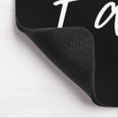 Faith Typografie mit Rose Mousepad (Ecke)