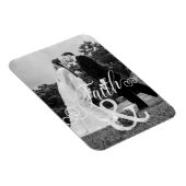 FAITH Typografy Foto Overlay Magnet (Rechte Seite)