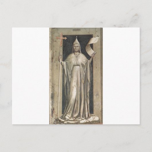 Faith von Giotto Postkarte (Vorderseite)