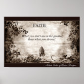 Faith Wall Hanging Art Poster Sep By Stan Griep (Vorne)