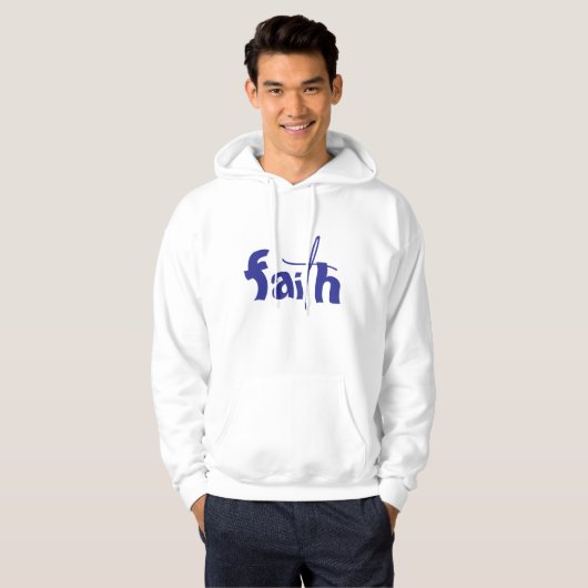 FAITH White Hoodie (Vorne ganz)