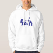 FAITH White Hoodie (Vorderseite)