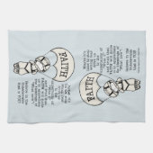 Faith Will Guide Geschirrtuch (Horizontal)