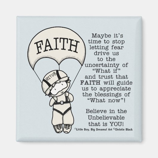 Faith Will Guide Magnet (Vorne)