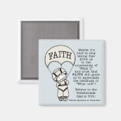 Faith Will Guide Magnet (Vorderseite/Rückseite)
