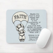 Faith Will Guide Mousepad (Mit Mouse)