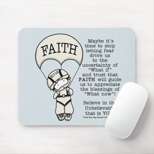 Faith Will Guide Mousepad (Mit Mouse)