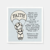 Faith Will Guide Serviette (Vorderseite)